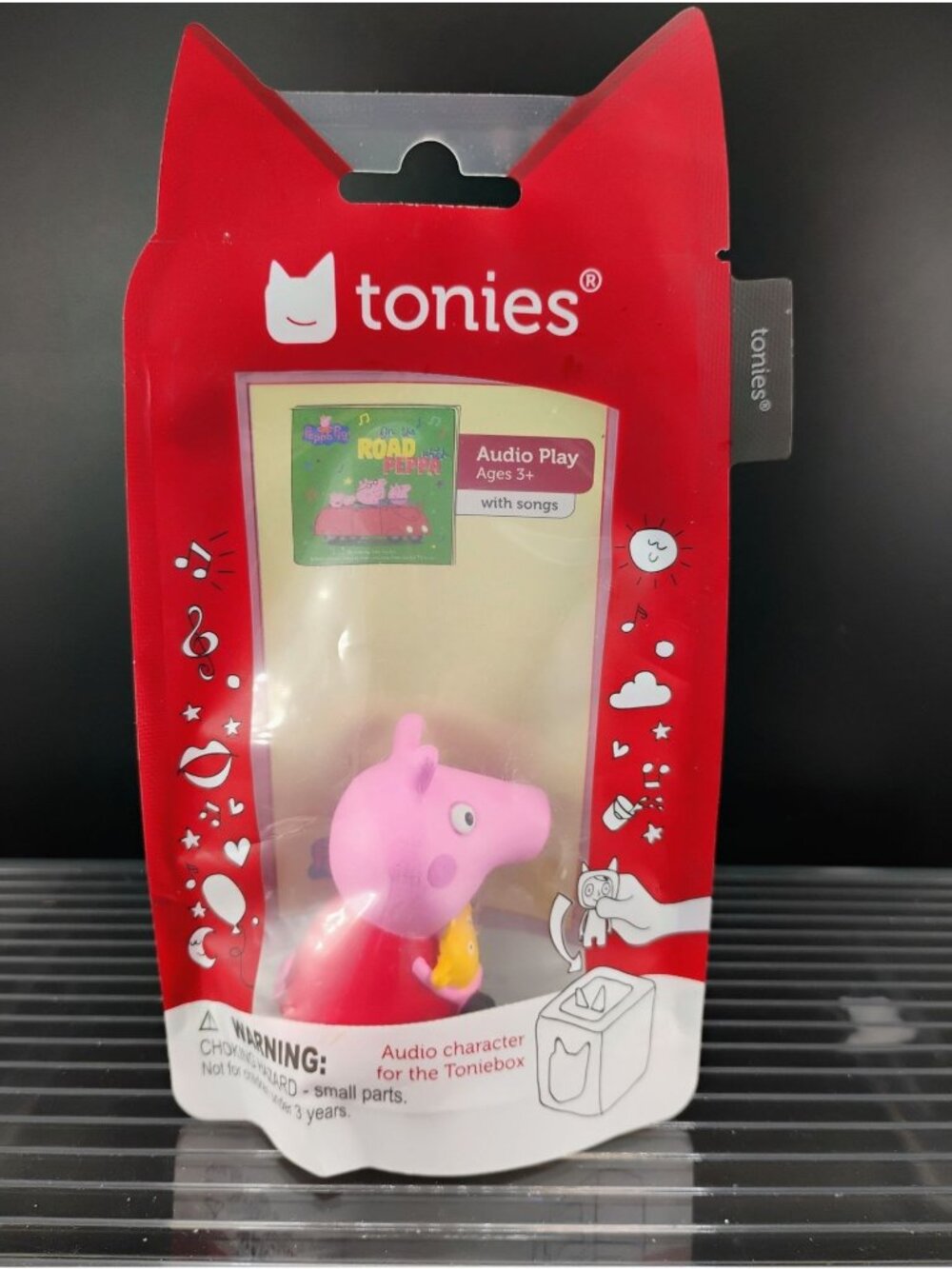 Peppa Pig Tonie Audio Play Figurine For Toniebox Ages 3+ Songs